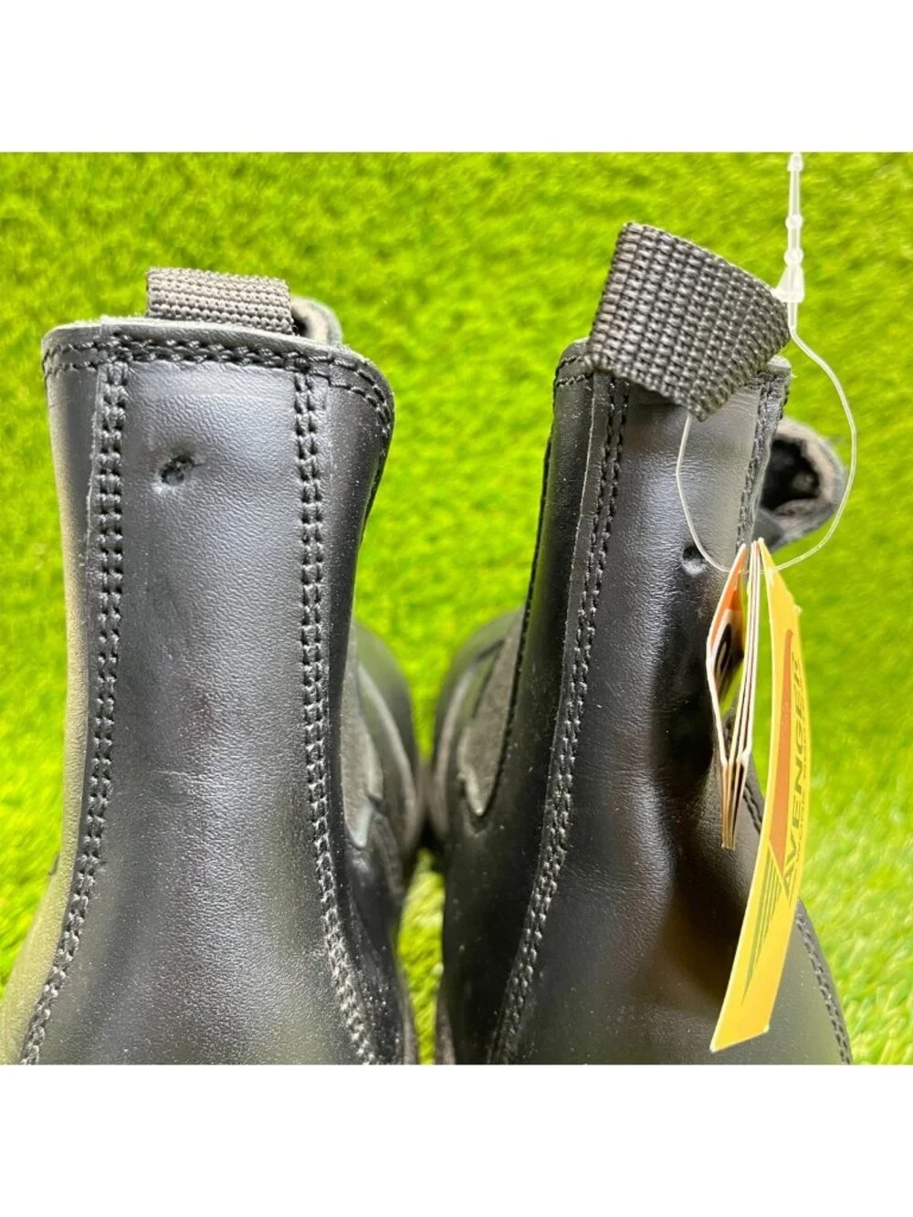 Avenger Foreman Mens Size 10.5E Black Composite Safety Toe Chelsea Work Boots